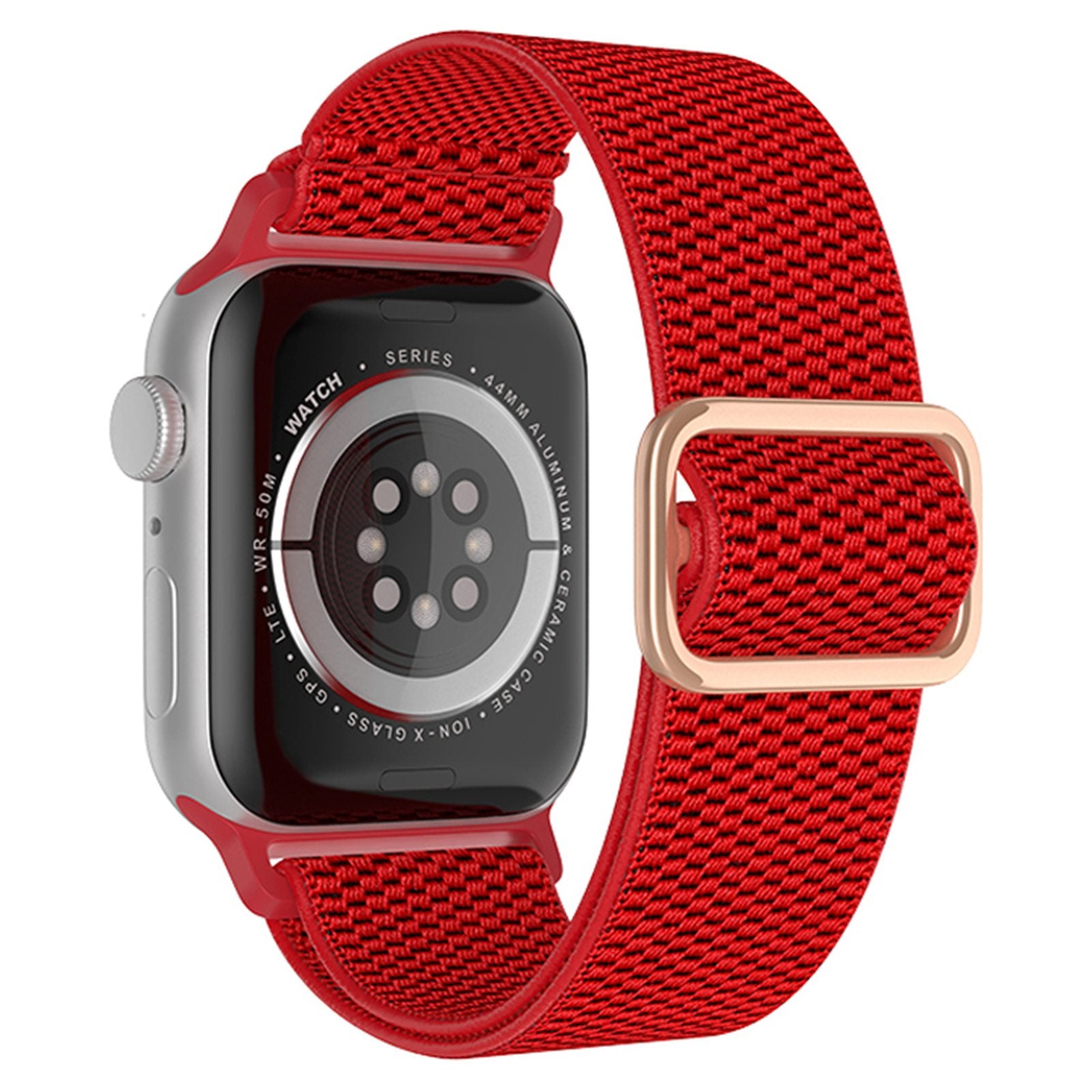 For Apple Watch Series 9 8 7 41mm 6 5 4 SE (2023) SE (2022) SE 40mm 3 2 1 38mm Textured Wristband Nylon Watch Strap Replacement with Adjustable Buckle For Apple Watch Series 9 8 7 41mm 6 5 4 SE (2023) SE (2022) SE 40mm 3 2 1 38mm Textured Wristband Nylon Watch Strap Replacement with Adjustable Buckle